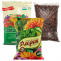Ґрунт та торфосуміші, кора