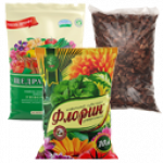 Ґрунт та торфосуміші, кора